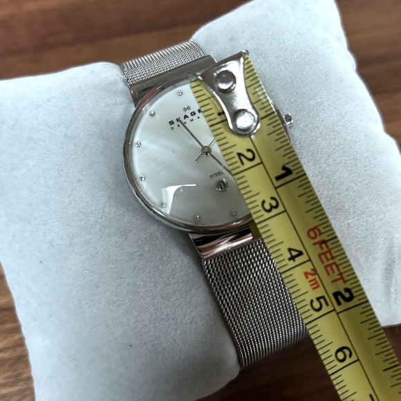 Skagen Stainless Steel Mesh Watch (Needs New Battery) - Picture 8 of 8